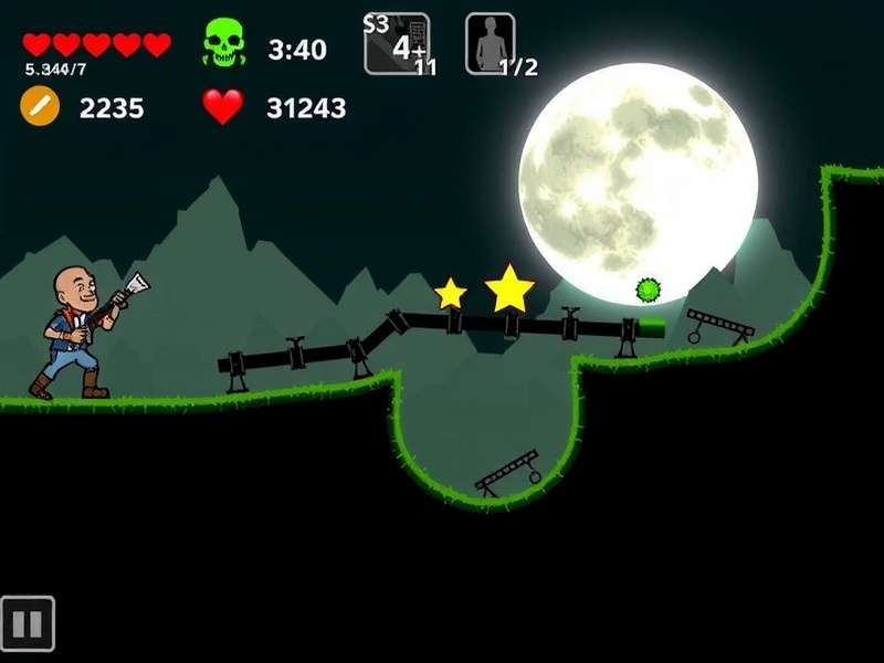 Rock Garden Rampage Gameplay Screenshot
